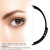 Eyebrow Mapper with Strings, String/symetric brow drawing marking ruler, Microblading Line Marker Ruler Eyebrow Measuring Tool With 10pcs Thread Lines for Eyebrow Mapper(Black)