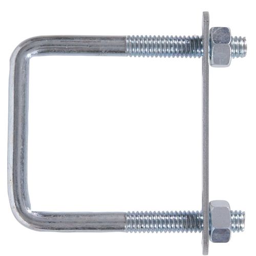 Hardware Essentials Square U-Bolt Zinc (5/16"-18 X 3" X 2")