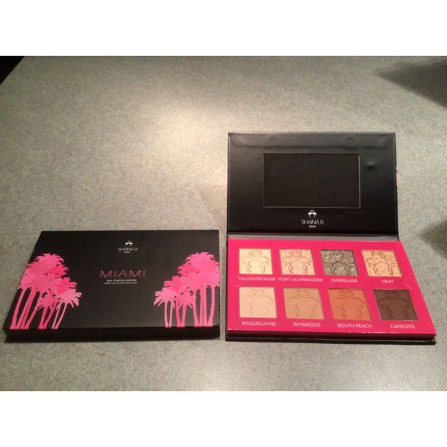 SHAINA B MIAMI Eye Shadow Palette~ 8 Shades