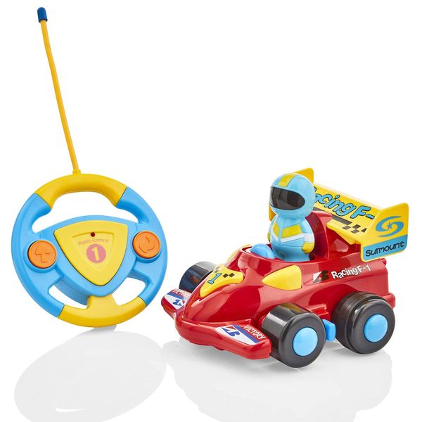 Tippi My First Remote Control Cars For 1, 2, 3 Year Olds - Car Toy For Boys or Girls - Remote Control Cars For Kids Age 1-3 - Suitable For Children Age 18 Months Plus - Toddler Remote Control Car