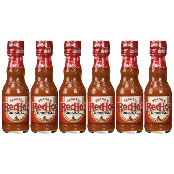 Frank's RedHot Original Cayenne Pepper Sauce, 5 oz, 6 pk