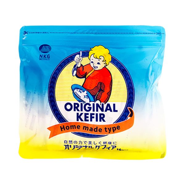 Kefran Original Kefir 1 Bag (1 Bag of 2.2 gal (8 L) Handmade, Homemade, 4 Kinds of Lactic Acid Bacteria, 3 Kinds of Yeast, Made with Milk and Soy Milk