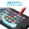 Elecom P-TPGDPZRD Touch Pen [For Puzzle Games] Disc Type Smartphone/Tablet Compatible, Red