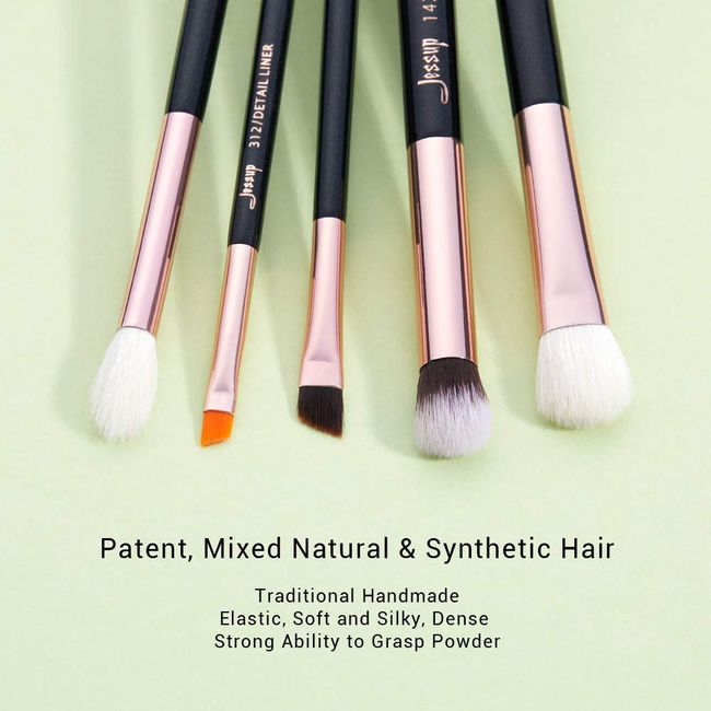 Natural Wood makeup brush Kit