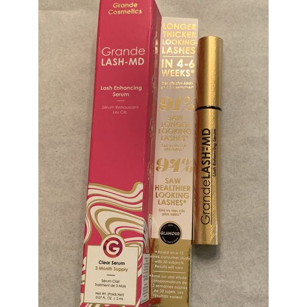 NWB Grande Lash-MD Lash Enhancing Serum 3 Month Supply .07 Fl Oz/2 ML$34.85