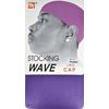 Beauty Town Stocking Wave Caps Purple