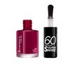 Rimmel London 60 Seconds Super Shine Nail Polish, 320 Rapid Ruby