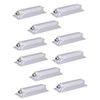 Rectangular Shape Drum Claw Hook 10pcs Iron Drum Claw Hook for Snare Drum,Silver
