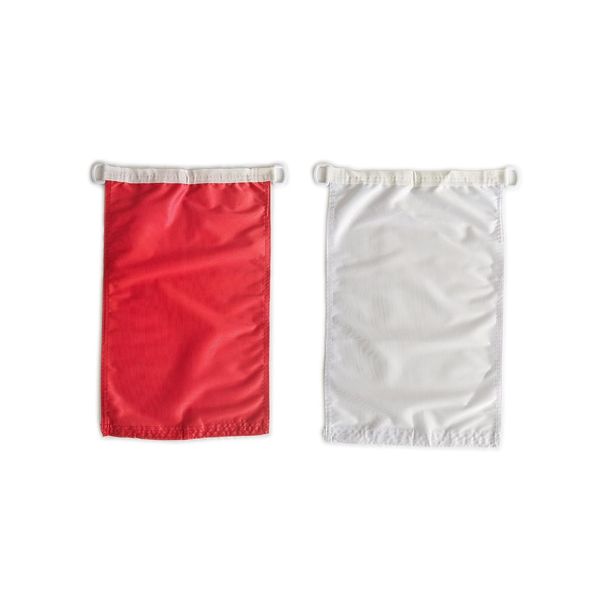 maritime flag Convenience gazebo, 30 x 45 cm (red white)