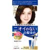 Salon de Pro Unscented Hair Dye, Quick Dye Cream, Dye for White Hair, Odorless Hair Color, Color: Deep Dark Brown (7)<深いダークブラウン> Salon de Pro Unscented Odorless Quick Coloring Hair Dye Cream For Graying Hair, Quasi-Medicated, Tube 1: 1.4 (40 g) + Tube 2: 
