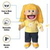 SiLLy puppets Katie, Peach Girl, Hand Puppet, 40cm