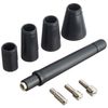 SilkBlaze SB-SA-001 Helical Short Antenna, Black