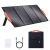 Portable Monocrystalline Solar Panel 120W Foldable ETFE Solar Charger kit