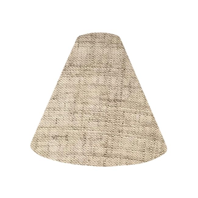 Lamp-shade H-30103 Holder Type Replacement Lamp Shade Diameter 11.8 inches (30 cm), Cotton Linen Beige