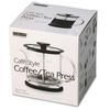 FORLIFE 827 Coffee Press, Clear, Black