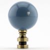 Ceramic Sky Ball Antique Base Lamp Finial 2.25" h