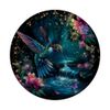 Hummingbird t featuring a Blue Hummingbird PopSockets Swappable PopGrip