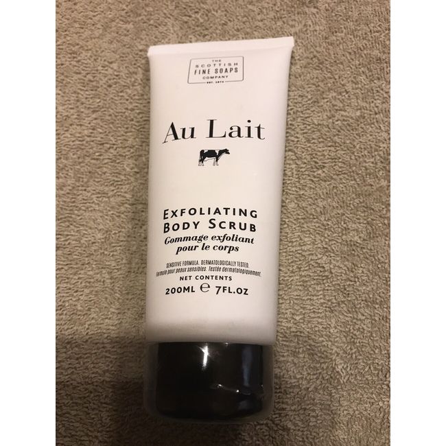 THE SCOTTISH FINE SOAPS Au Lait EXFOLIATING BODY SCRUB 7 fl oz