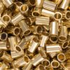 Premium Brass Crafting Tubes - for Macramé and Other DIY Projects (3/4-Inch, 12 Pack)