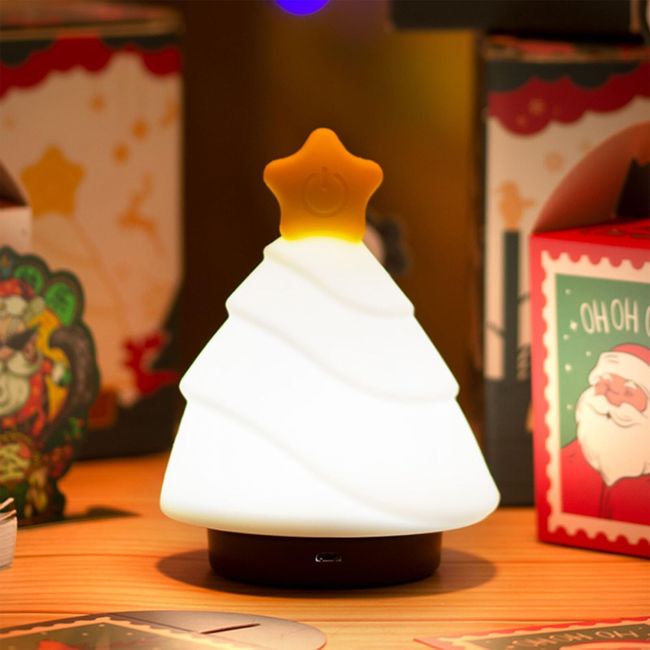 LOHAS Cute Small Christmas Tree Night Lights, Stuff for White