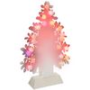 WeRChristmas Tree Decoration with Colour Changing 20-LED Lights - 43 cm, Multi-Colour