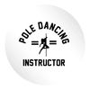 Flox Creative 48 30mm Matt Circle Stickers Pole Dancing Instructor