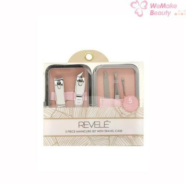 Revele Manicure Set With Travel Set 5 Piece New In Box