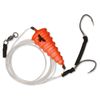 Black Cat Catfish Assembly with Underwater Float, 200 cm, Baitfish Tree Rig