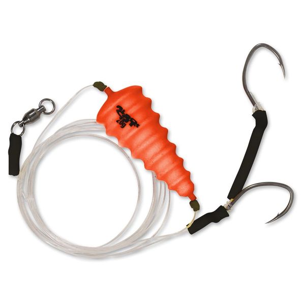 Black Cat Catfish Assembly with Underwater Float, 200 cm, Baitfish Tree Rig