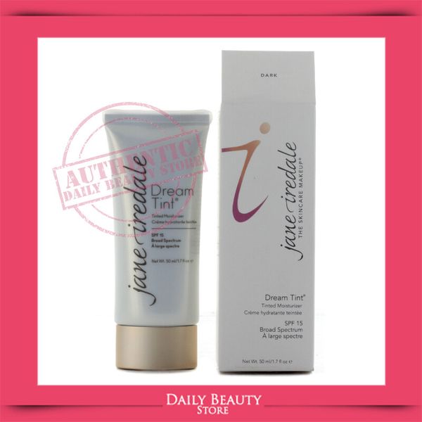 Jane Iredale Dream Tint Moisturizer 1.7oz Dark NEW FAST SHIP