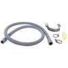 First4Spares Premium Replacement Drain Hose Extension Kit for Candy Washing Machines - 1.6m