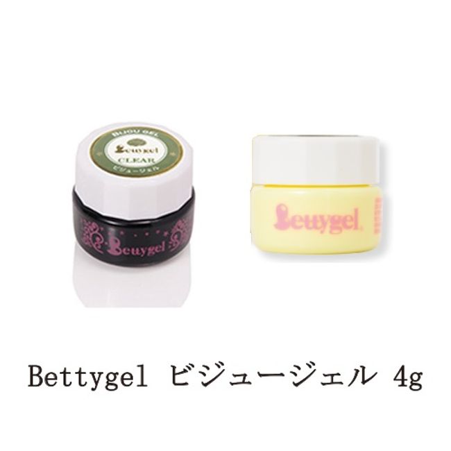 Bettygel Bettygel Bijou Gel 4g Bijou Nail Gel Nail Soak Off Type Soft Gel Type Acetone Off Self Nail Nail Art No Temporary Hardening Required Bijou Exclusive Gel Long Lasting Made in Japan New