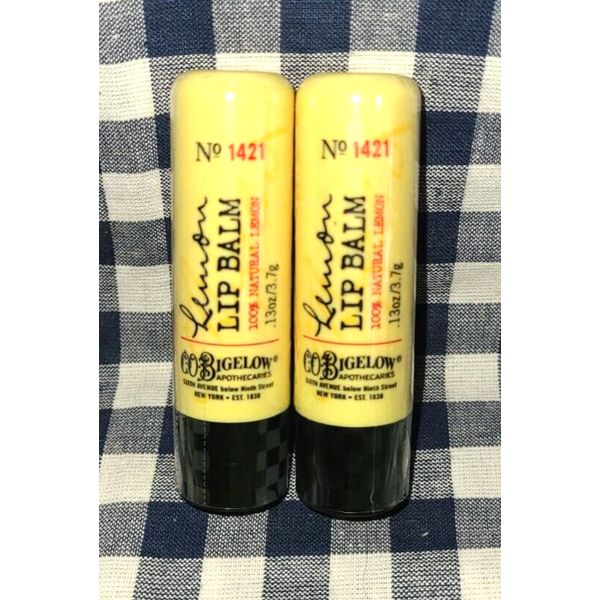 MIX $10 OFF! 2-Pack LEMON Lip Balm 0.13 oz C.O. Bigelow Bath & Body Works