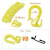Cargo Net Bed Tie Down Hooks for DODGE RAM Pickup Full Size Short Bed 66" x 74"