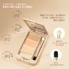 ukiss Palette Concealer 3 Colors High Cover Tight Double Ended Brush (01# Natural Beige)