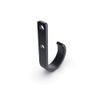 Ozco Building Products 57708 OWT Towel Hook, (2 per Pack), Black