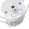 360 Degree PIR Motion Sensor - Mini Recessed Ceiling Mounted Occupancy Light Switch With Adjustable Timer & Lux Control - Presence Detector for Home Security White