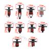 100pcs 10 sizes Fender Liner Splash Shield Bumper Clips Fastener Rivets + 4Tools