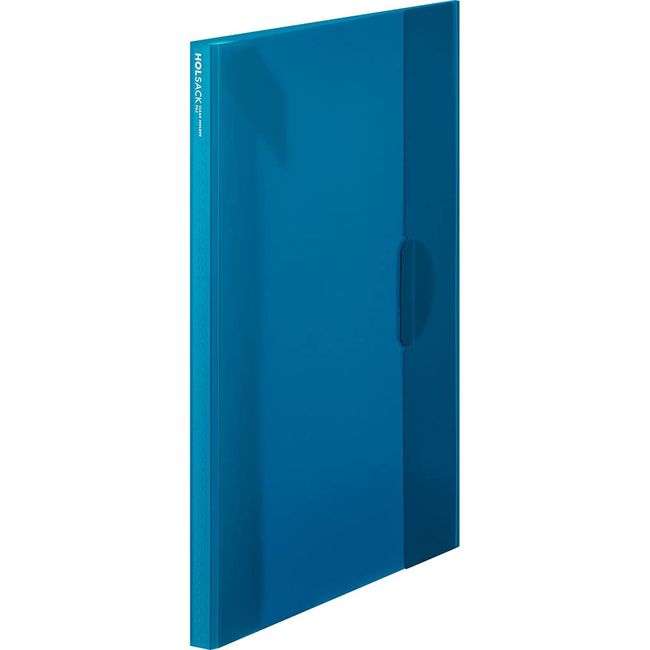 King Jim 6191TW Holsack Clear Holder File, A4, Holds 12 Sheets, Blue