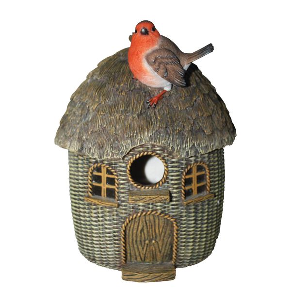Vivid Arts Ltd Bird Care Wicker Robin Birdhouse