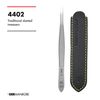 GERMANIKURE Slanted Tweezers in Leather Case - Made in Solingen Germany