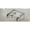 Single Roll Toilet Paper Holder Tissue Dispenser