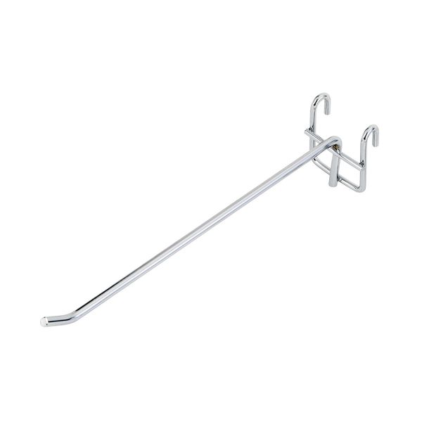 Doshisha Luminous Rack, Hook, Hanging Storage Hook, Length 9.8 inches (25 cm), Wire Diameter 2.4 inches (60 mm), WB-F625, Load Capacity 2.2 lbs (1 kg), Heavy Duty, Steel Rack Parts, Rust Resistant, Belt Hanging, Kitchen Tool Storage, Kitchen Hook