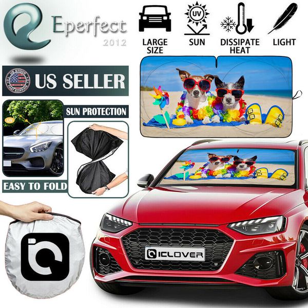 Foldable Car Sun Visor Shade Windshield Window Cover Reflective UV Heat Block