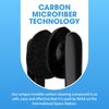 CarbonKlean Peeps Glasses Cleaner Carbon Microfiber Tech Blue Soft Touch 1 Count