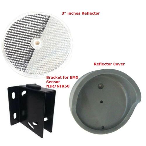 Protective Hood Cover 3″ Reflector Round Crystal w/ Bracket Photoeye Sensor NIR