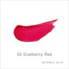 Lunasol Creamy Matte Liquid Drips 03 Cranberry Red Lipstick