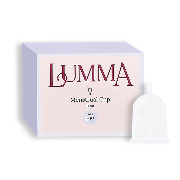 LUMMA® │ Flexible Menstrual Cups Made from Ultra-Thin Medical Grade Silicone (Clear, M+)