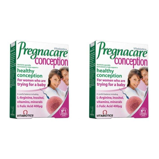 Vitabiotics (2 Pack) - Pregnacare Conception 30's 2 Pack Bundle