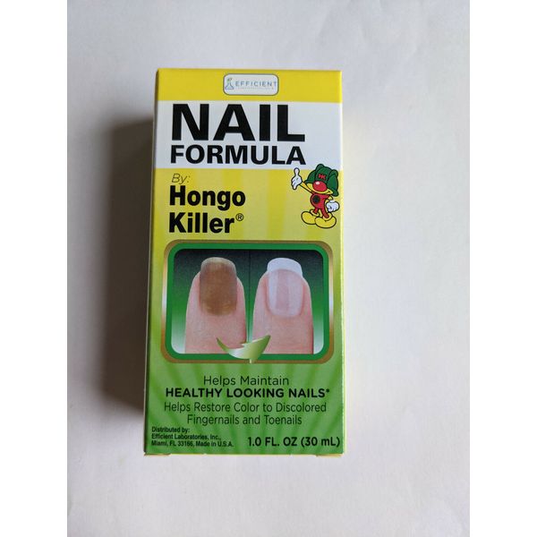 Hongo Killer Nails & Toenails Antifungal Liquid Treatment Formula 1 oz